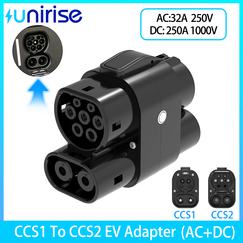 CCS1からCCS2へのEVアダプター、AC+DC急速充電対 - Ccs2 To Ccs1 Fast Charge Adapter 250Kw のレビューと価格