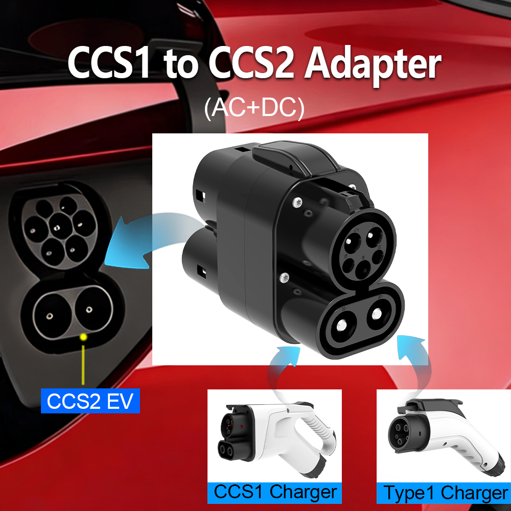 CCS1からCCS2へのEVアダプター、AC+DC急速充電対 - Ccs2 To Ccs1 Fast Charge Adapter 250Kw のレビューと価格