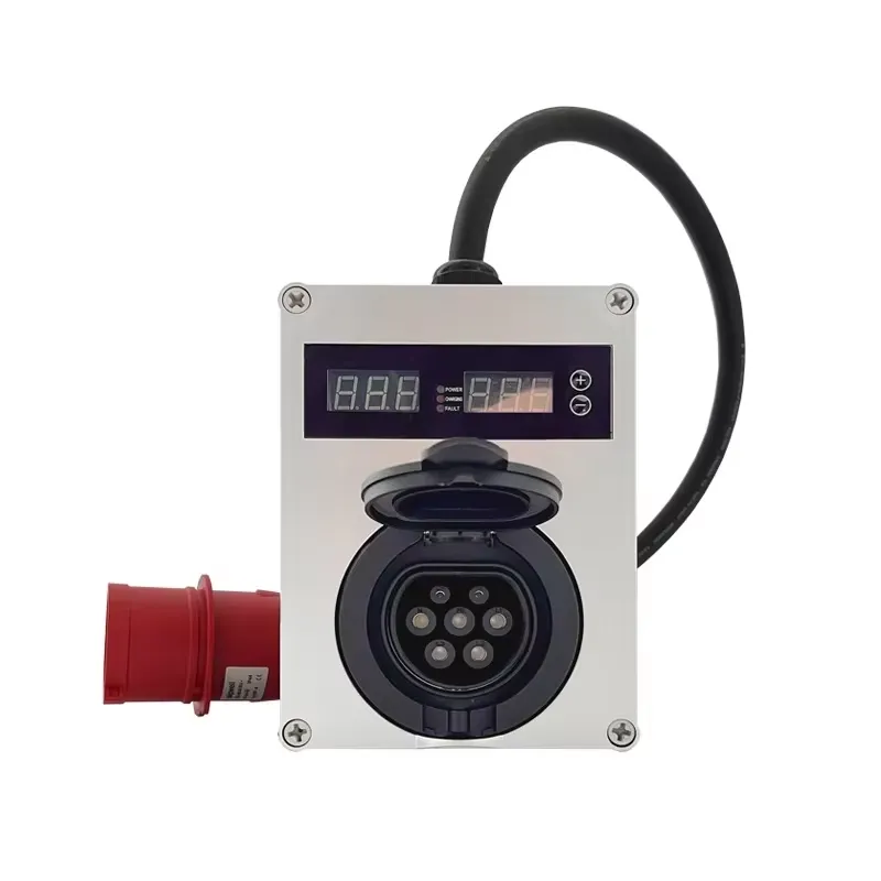 ミニ16A 32Aスマートアプリ対応電気自動車充電器ウォール - Portable Ev Charger 32A Type 2 Cee Plug のレビューと価格